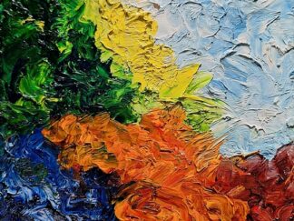 Abstract Landscape 1 by Jaasiel Barrientos